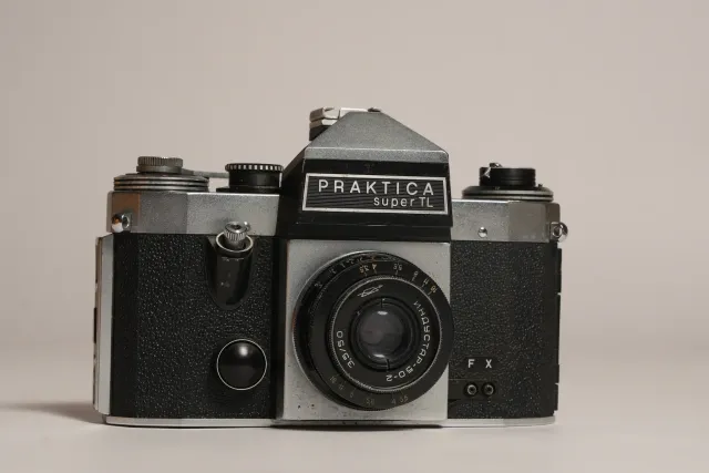 Praktica Super TL 35mm SLR Camera with Industar-50-2 Lens