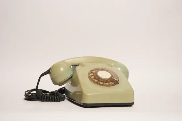 TESLA 4FP 120 70 Rotary Dial Telephone