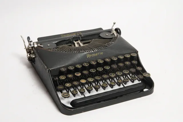 Remington Remette Portable Typewriter