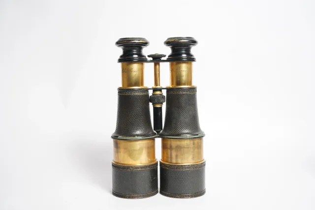 Antique 1868 Victorian Field Binoculars