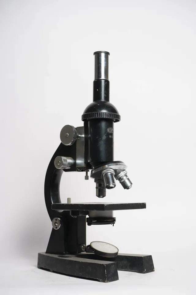 Vintage Precision Monocular Compound Microscope