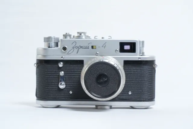 KMZ Zorki-4 35mm Rangefinder Camera with Case