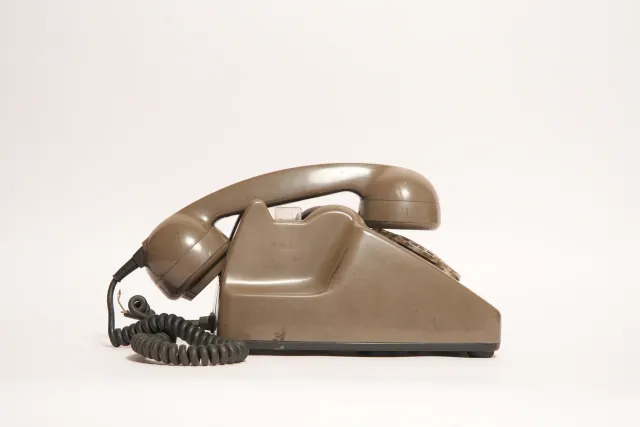 Ericsson Dialog Rotary Telephone (Vintage 1960s Desk Phone)